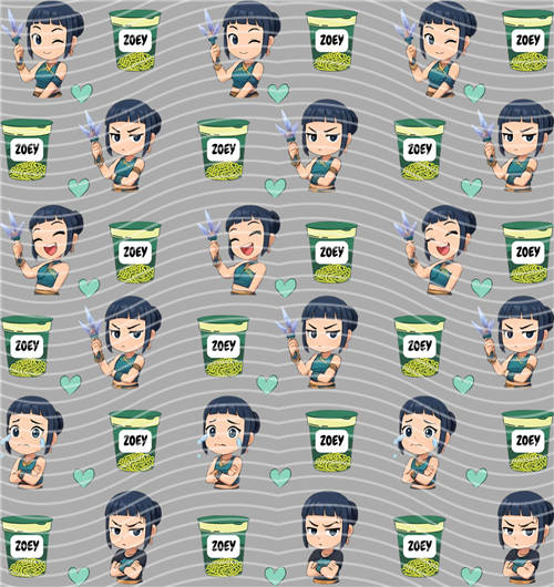 Pen sticker-F 1641